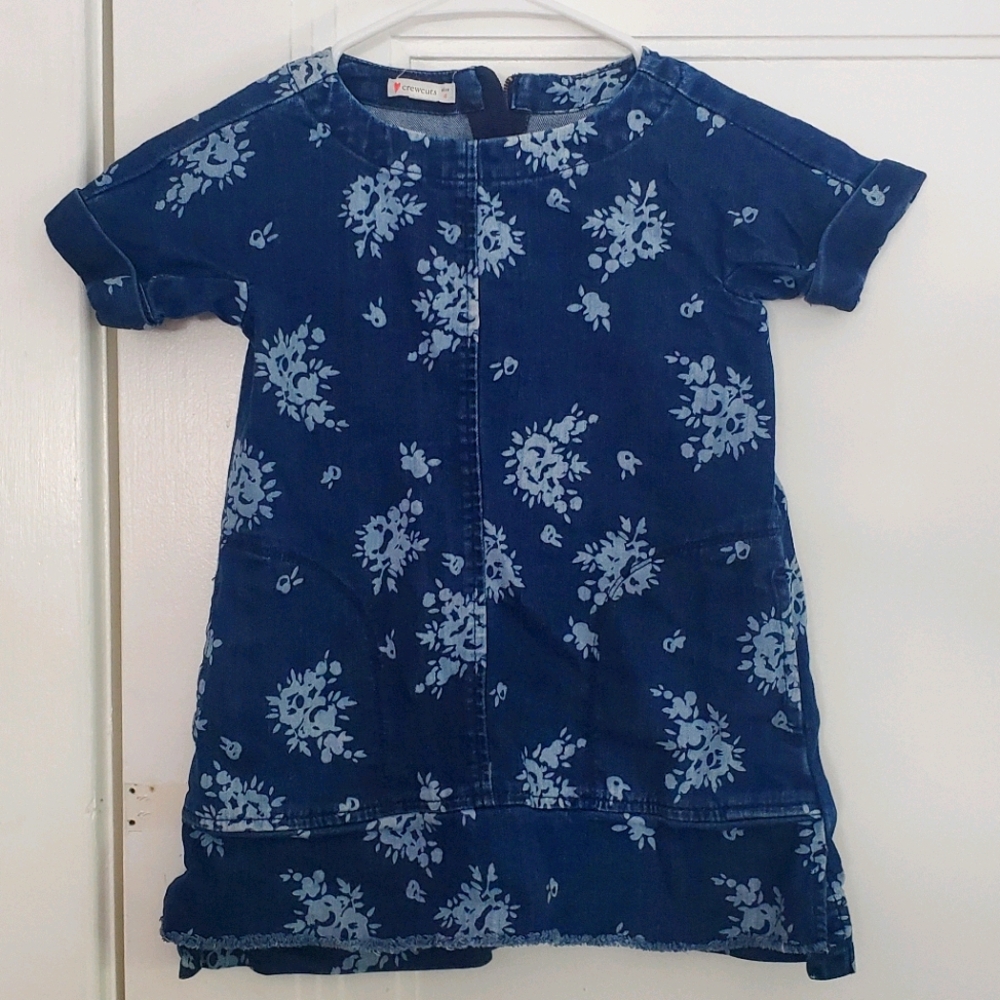 Adorable 4T Crewcuts Jean shift dress